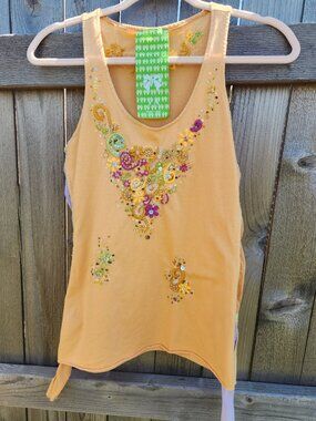 Embroidered Tank